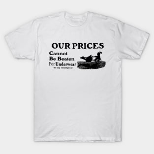 Underwear Prices T-Shirt